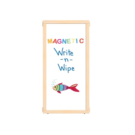 Jonti-Craft KYDZ Suite Panel, S-height, 24 in. Wide, Magnetic Write-n-Wipe 1510JCSMG
